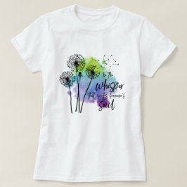 Farbenfrohe Wasserfarbe Inspiration T-Shirt