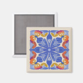 Farbenfrohe Wasserfarbe Magnet (Vorderseite/Rückseite)