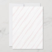 Farbenfrohe Wasserfarbe Ornament Weihnachten Party Einladung (Rückseite)