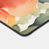 Farbenfrohe Wasserfarbe Schreibtischunterlage (Ecke)