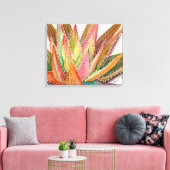 Farbenfrohe Wasserfarbe von Debra Lee Baldwin Leinwanddruck (Insitu (Wohnzimmer))