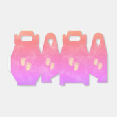 Farbenfrohe Wasserfarben Babydusche nach Maß Geschenkschachtel (Ungefaltet)