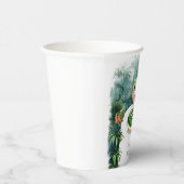 Farbenfrohe Wasserfarbenschlange Geburtstag Pappbecher (Rechts)