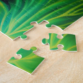 Farbenfrohe Wasserlilie: Teich Ruhe Puzzle (Seite)