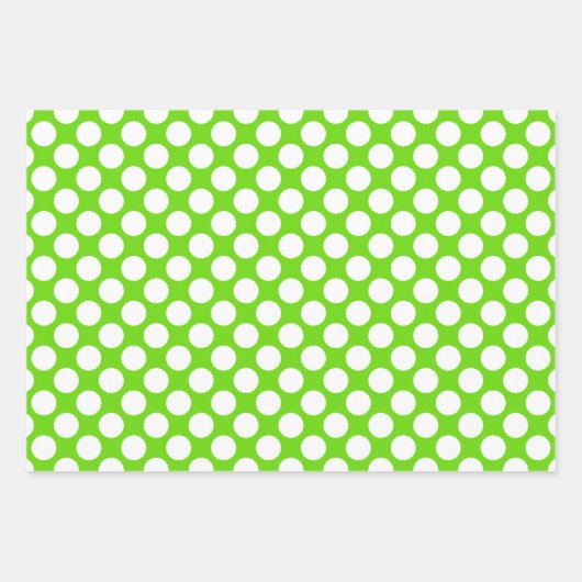 Farbenfrohe Wassermelonen Punkte und Gingham Geschenkpapier Set (Vorderseite 3)