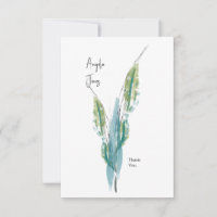 Farbenfrohe Watercolor Foliage Babydusche