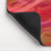 Farbenfrohe Wave Abstrakt Art Mousepad (Ecke)