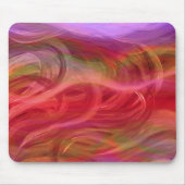 Farbenfrohe Wave Abstrakt Art Mousepad (Vorne)