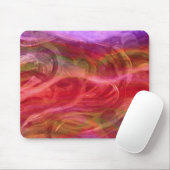 Farbenfrohe Wave and Hearts Mousepad (Mit Mouse)