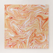 Farbenfrohe Wave Liquid Paint Texture Puzzle (Horizontal)