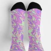 Farbenfrohe Wave Socks Socken (Oben)