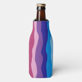 Farbenfrohe Waves Flaschenkühler (Flaschenvorderseite)