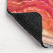 Farbenfrohe Waves Mousepad (Ecke)