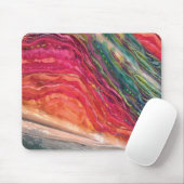 Farbenfrohe Waves Mousepad (Mit Mouse)