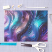 Farbenfrohe Waves Seidenpapier (Handwerk)