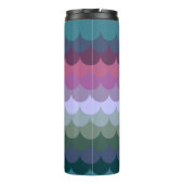 Farbenfrohe Waves Thermosbecher (Rückseite)