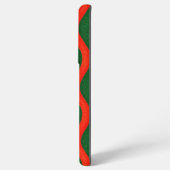 Farbenfrohe Wavy-Muster Samsung Galaxy Hülle (Linke Seite)