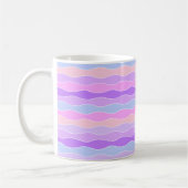 Farbenfrohe Wavy Streifen Kaffeetasse (Links)