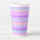 Farbenfrohe Wavy Streifen Milchtasse (Vorderseite)