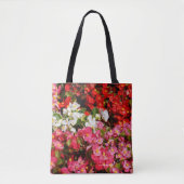 Farbenfrohe Wax Begonias Tasche (Vorderseite)
