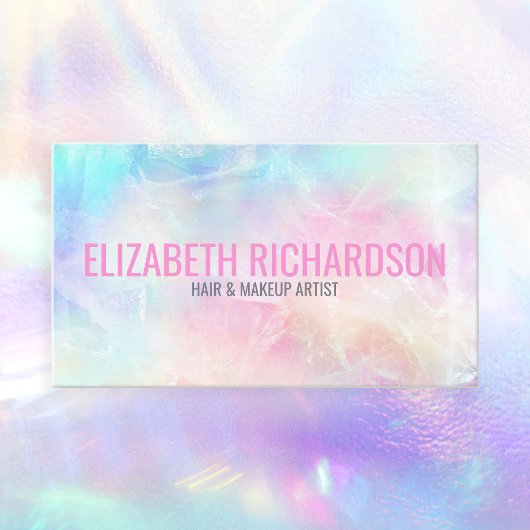 Farbenfrohe weiche Delikatesse Lebhafter Pastel Re Visitenkarte