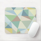 Farbenfrohe weiche Farben Geometrisches modernes M Mousepad (Mit Mouse)