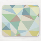 Farbenfrohe weiche Farben Geometrisches modernes M Mousepad (Vorne)