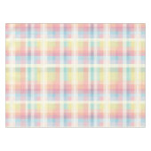Farbenfrohe weiche Gingham Pattern Tableclout Tischdecke (Vorderseite (Horizontal))
