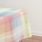 Farbenfrohe weiche Gingham Pattern Tableclout Tischdecke (Beispiel)