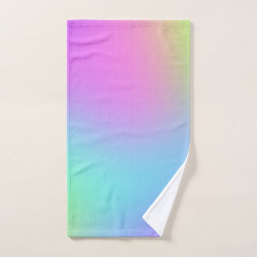 Farbenfrohe weiche Strahlung Badhandtuch Set (Handtuch)