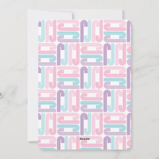 Farbenfrohe Weihnachten (Rückseite)