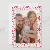 Farbenfrohe Weihnachten (Rückseite)