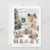 Farbenfrohe Weihnachten 5 Fotos (Vorderseite)