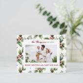 Farbenfrohe Weihnachten Heilige ein Foto (Stehend Vorderseite)