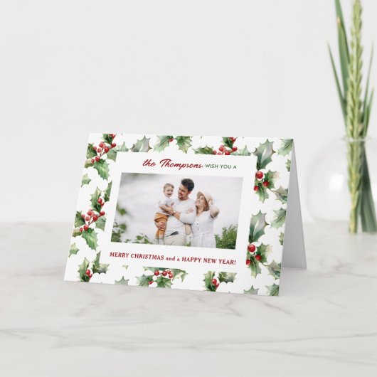 Farbenfrohe Weihnachten Heilige ein Foto (Vorderseite)