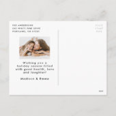 Farbenfrohe Weihnachten Rot und Grün 2 Foto (Rückseite)