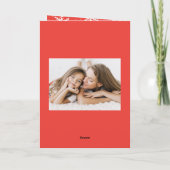 Farbenfrohe Weihnachten Rot und Grün 2 Foto (Rückseite)