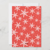 Farbenfrohe Weihnachten Rot und Grün Foto (Rückseite)