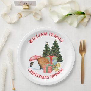 Farbenfrohe Weihnachten Text Niedlich Weihnachten Pappteller