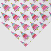 Farbenfrohe Weihnachtsbaumgewebe des Party Seidenpapier (Ausschnitt)