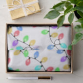 Farbenfrohe Weihnachtsbeleuchtung Seidenpapier (Geschenk)