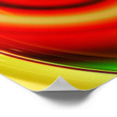 Farbenfrohe Weihnachtsdekoration spiegelt die Deko (Ecke)