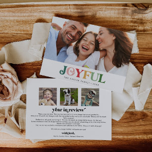 Farbenfrohe Weihnachtsfeier im Blick Landschaft Feiertagskarte