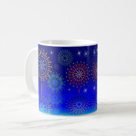Farbenfrohe Weihnachtsfeier Kaffeetasse