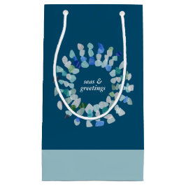 Farbenfrohe Weihnachtsfeier Kleine Geschenktüte