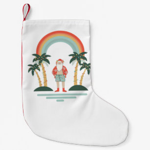 farbenfrohe Weihnachtsfeiertage Kleiner Weihnachtsstrumpf