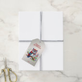 Farbenfrohe Weihnachtsgeschenke Geschenkanhänger (Mit Garn)