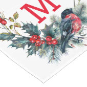 Farbenfrohe Weihnachtskranz und Stierkampfarena Großer Tischläufer (Ecke)