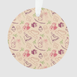 Farbenfrohe Weihnachtslieder Ornament