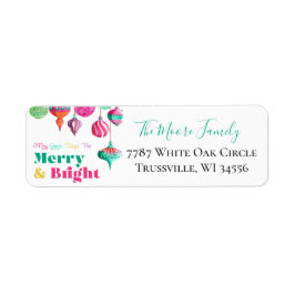 Farbenfrohe Weihnachtsmarken